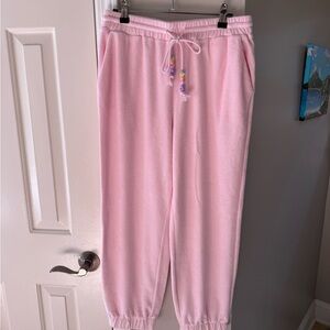Stoney Clover Lane Target Pink Terry Jogger Pants